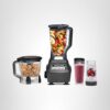 Ninja Kitchen System | All-in-One Food Processor & Blender for Smoothies | Includes Pitcher, (2) 16 oz. To-Go Cups & 8-Cup Bowl | Makes Salsa, Dough, Shakes, & Frozen Drinks | 1500W | Black | BL770 Share